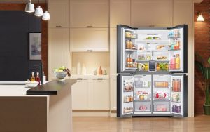 Tủ lạnh Samsung Inverter 648 lít RF59C766FB1/SV tiện ích đa dạng, đáp ứng mọi nhu cầu